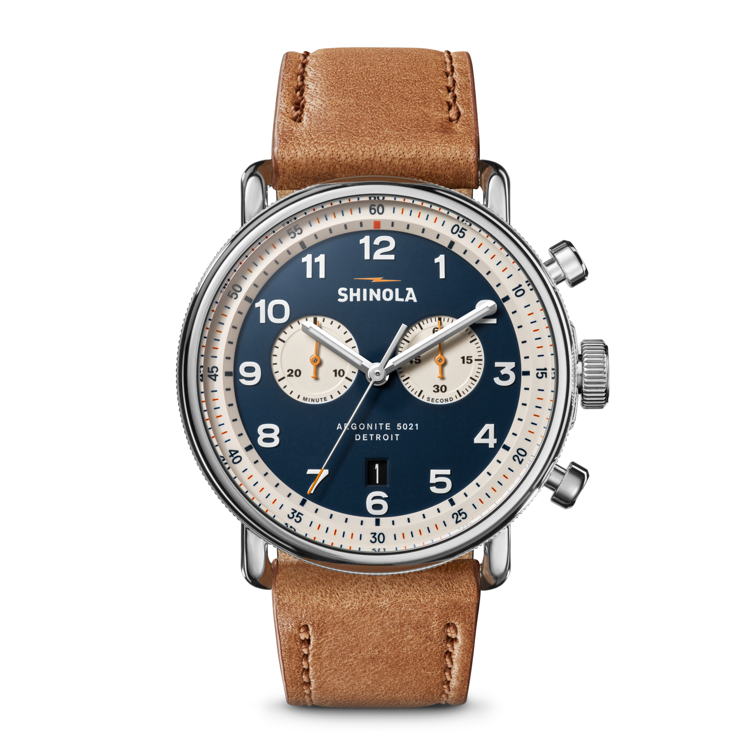 Canfield C56 Chronograph Watch - Continental Blue