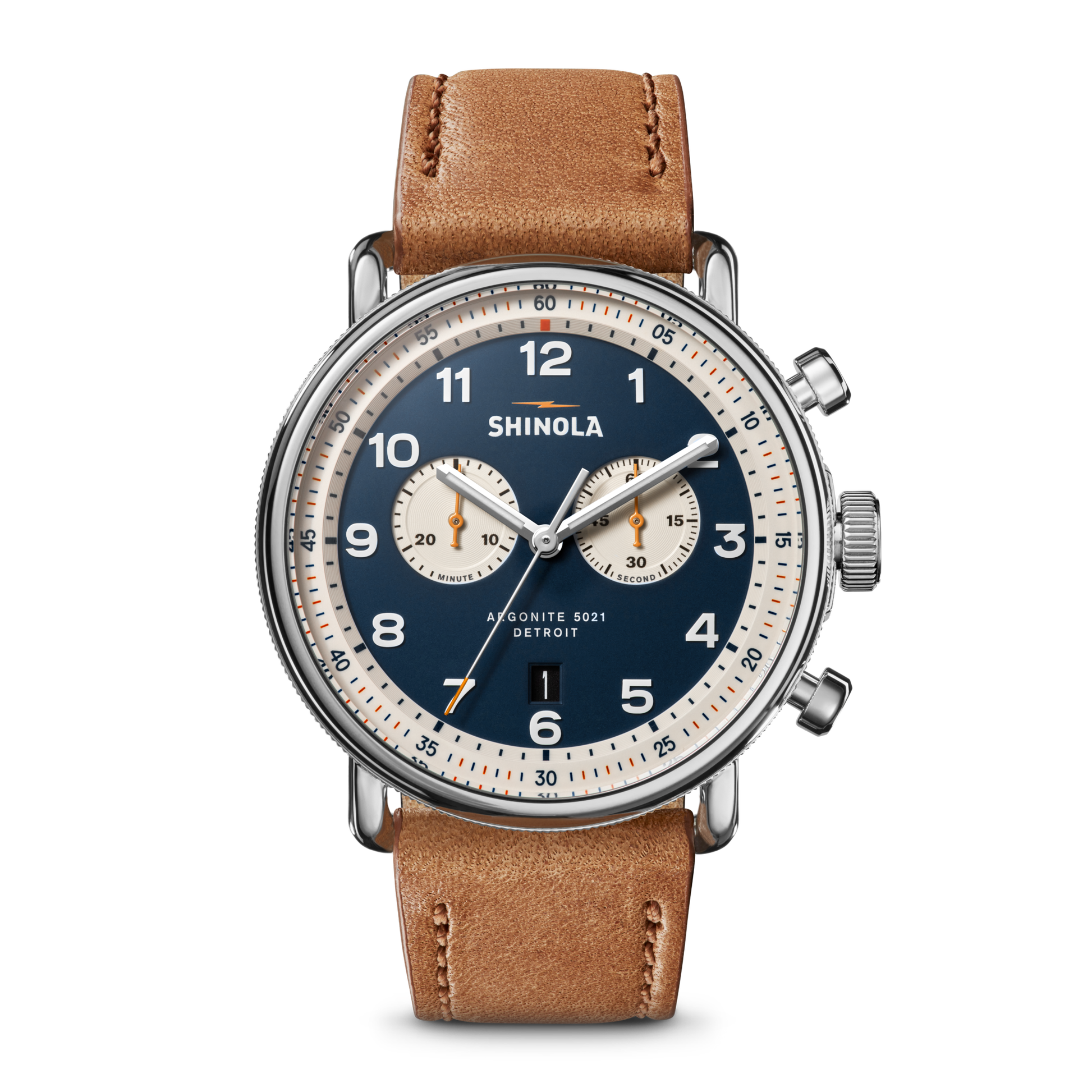 Canfield C56 Chronograph Watch - Continental Blue