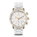 Canfield Sport Chronograph Watch - Soft White