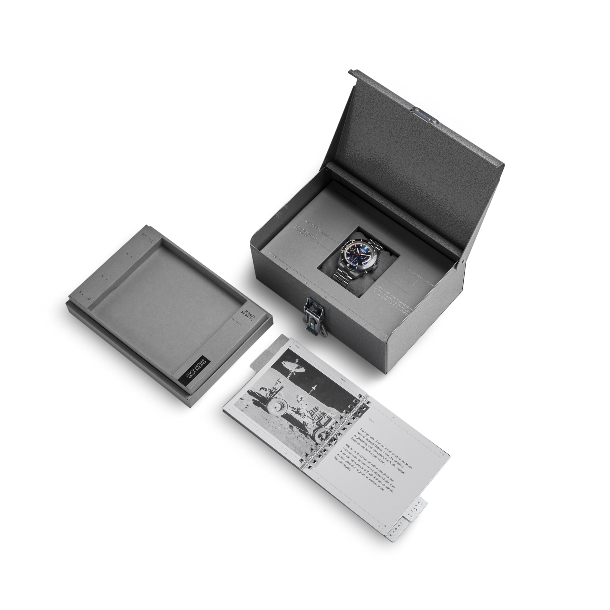 Mooncraft Monster Chronograph Watch - Sea Blue