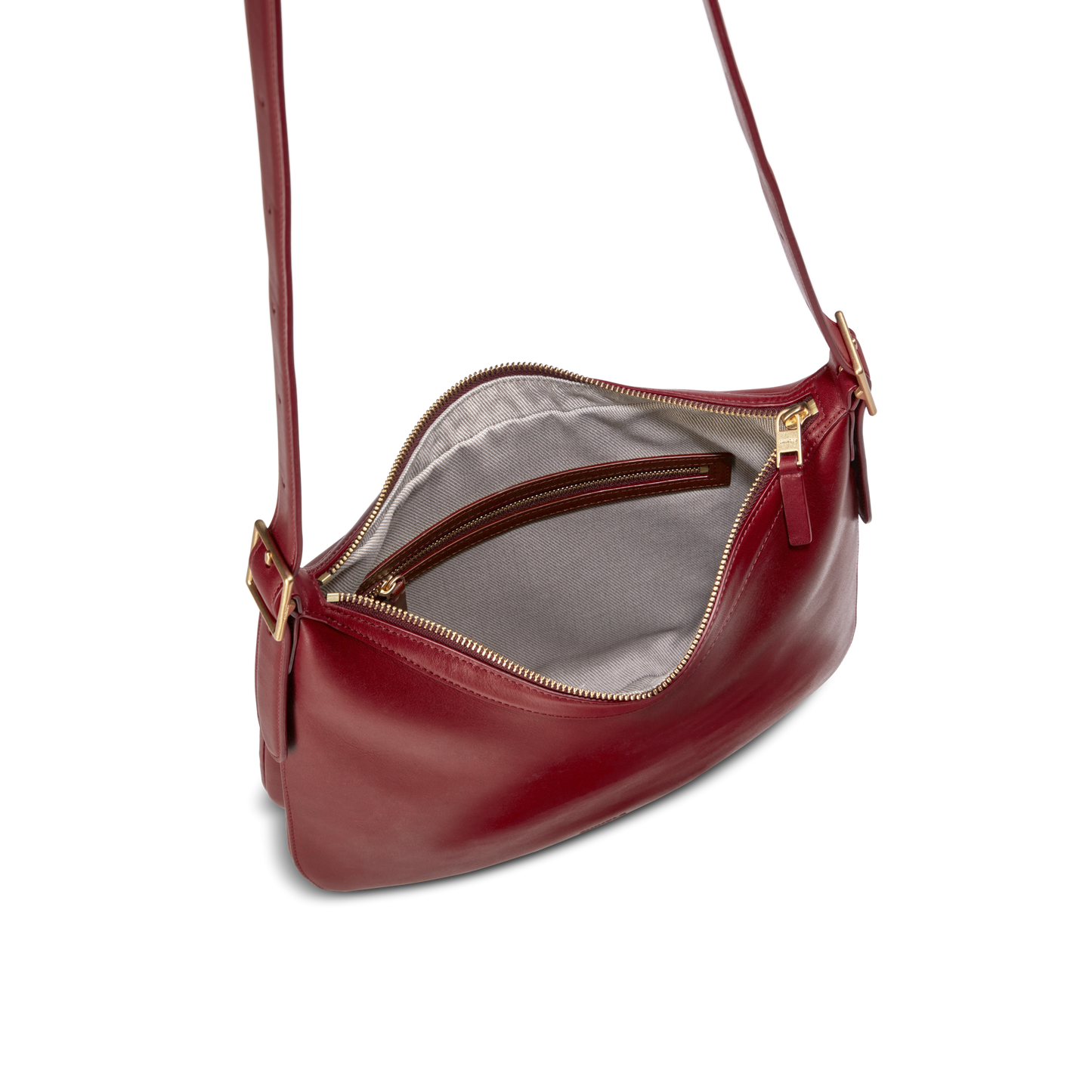 Medium Bixby Crossbody - Ruby