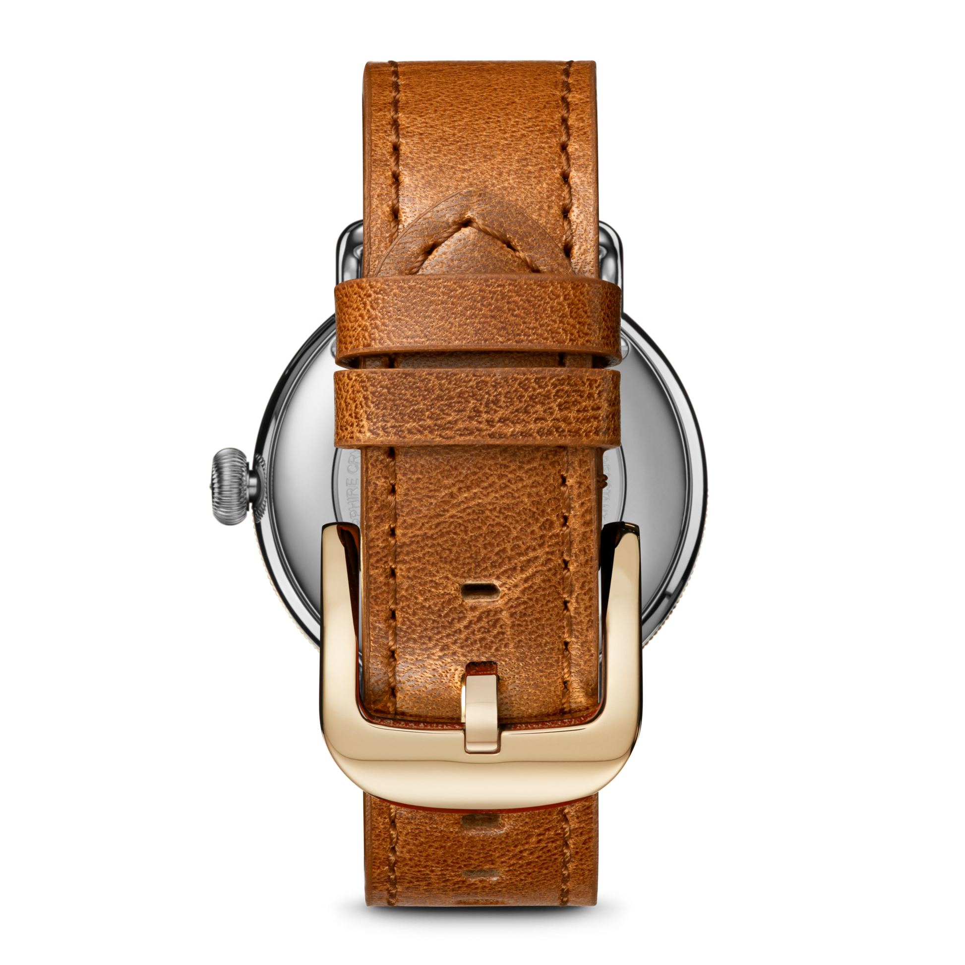 Canfield Watch 38mm -  MOP Tan Leather Strap