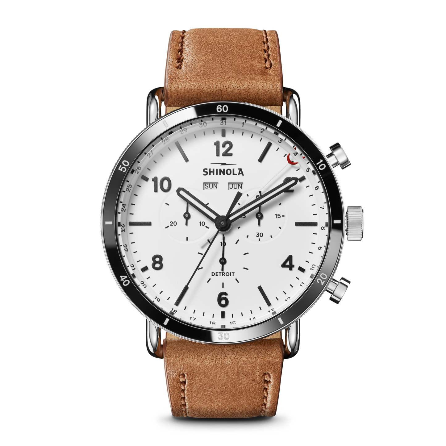 Canfield Sport Chronograph Watch - White