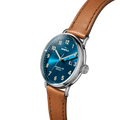 Canfield Watch 38mm - Blue Tan Leather Strap