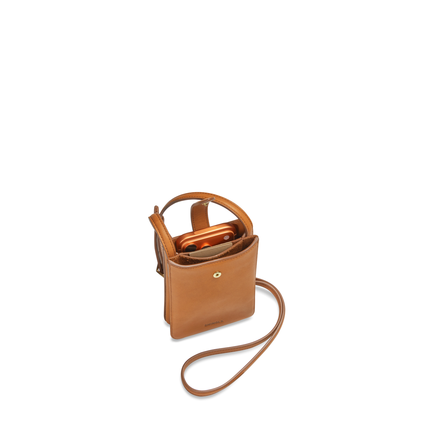 Bixby Phone Crossbody - Tan
