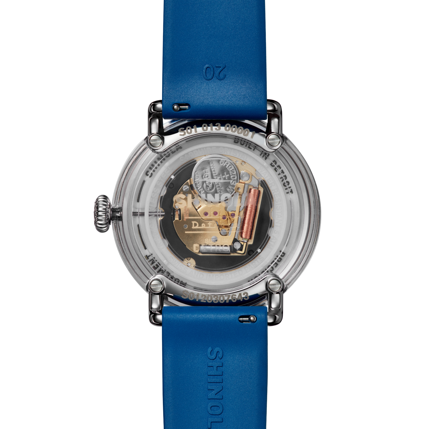 Detrola Watch - Denim Blue