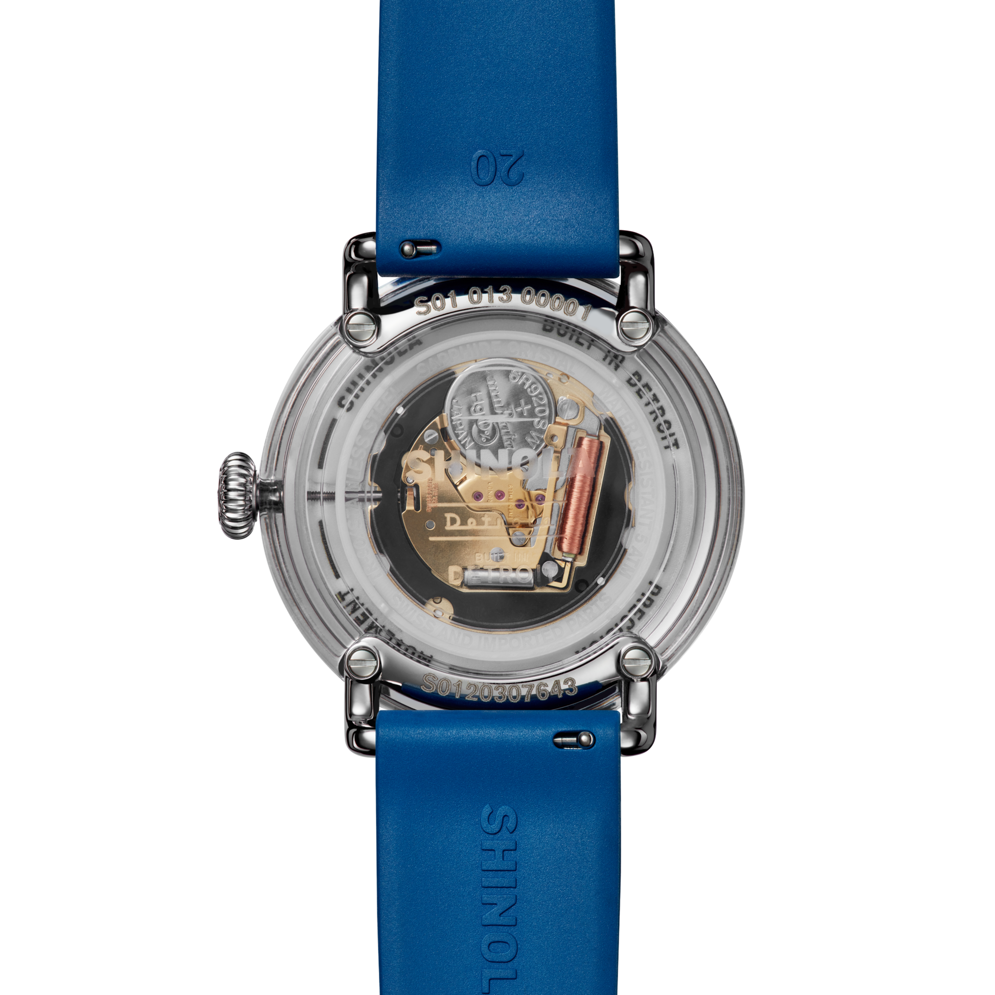 Detrola Watch - Denim Blue