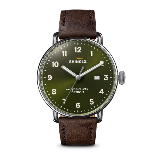 Canfield Watch - Dark Olive