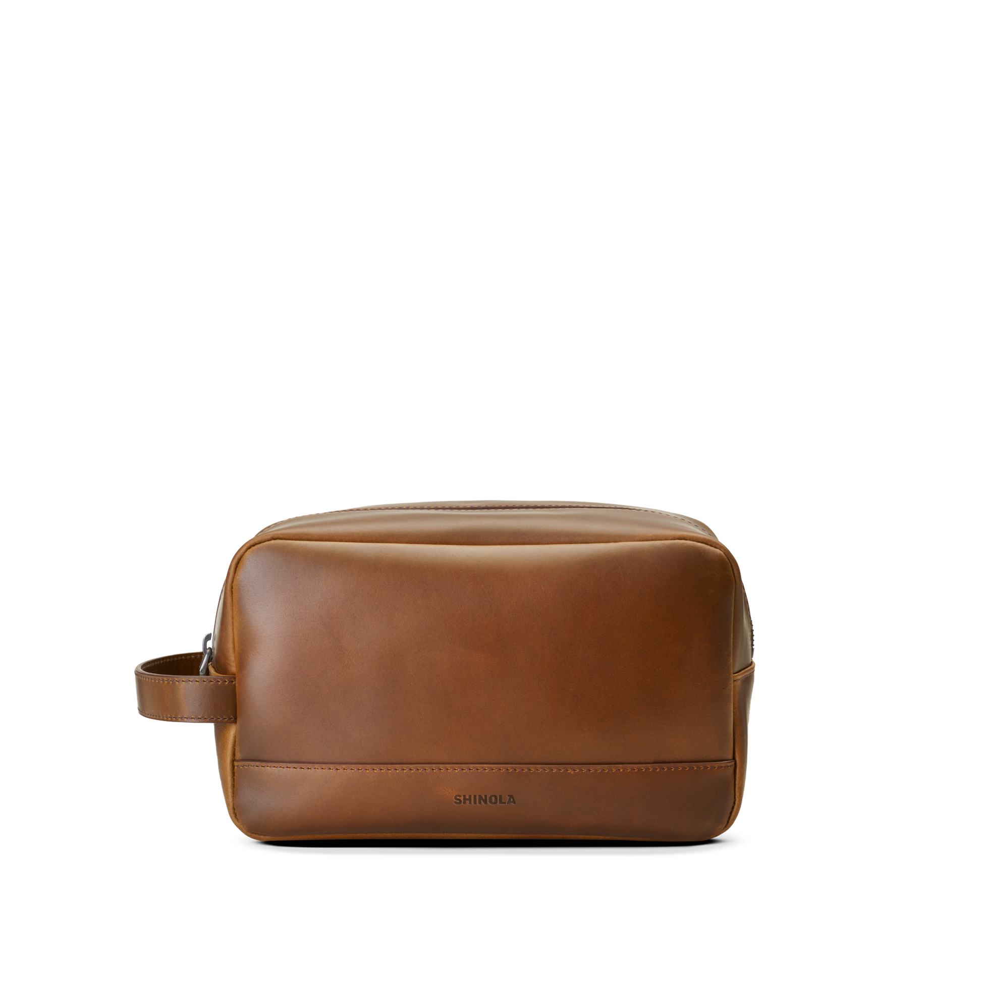 Zip Travel Kit - Medium Brown