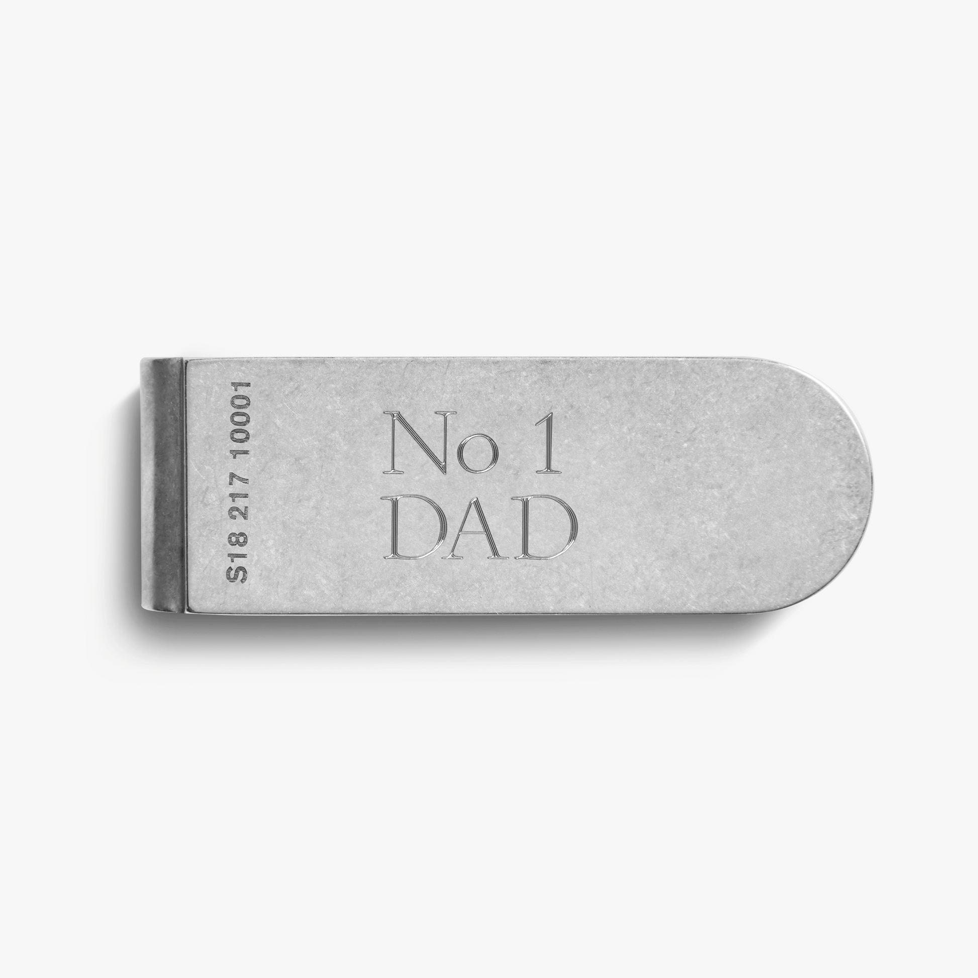Engravable Money Clip - Sterling Silver