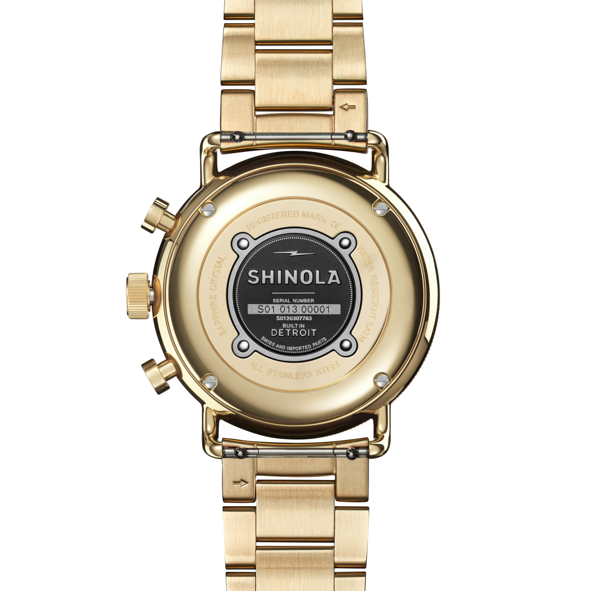 Canfield Sport Chronograph Watch - Silver