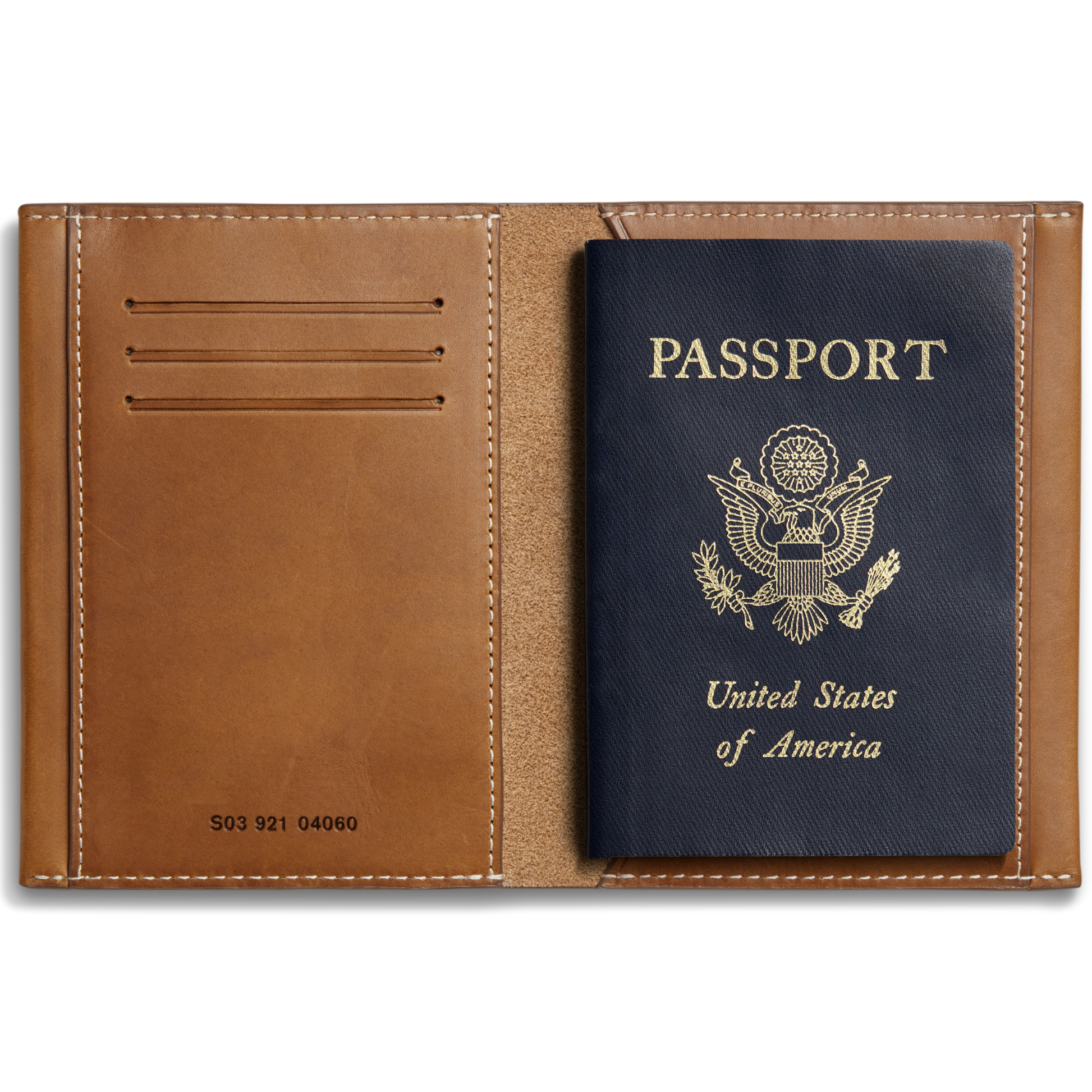 Passport Holder - Tan