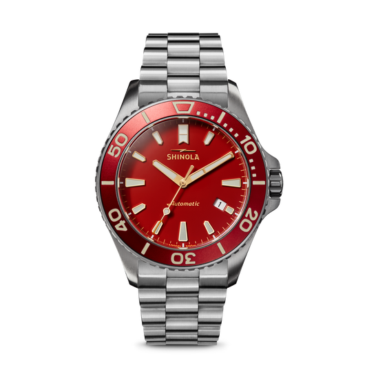 Lava Lake Monster Automatic Watch - Cardinal