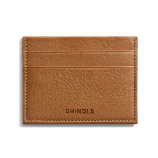 5 Pocket Card Holder - Tan