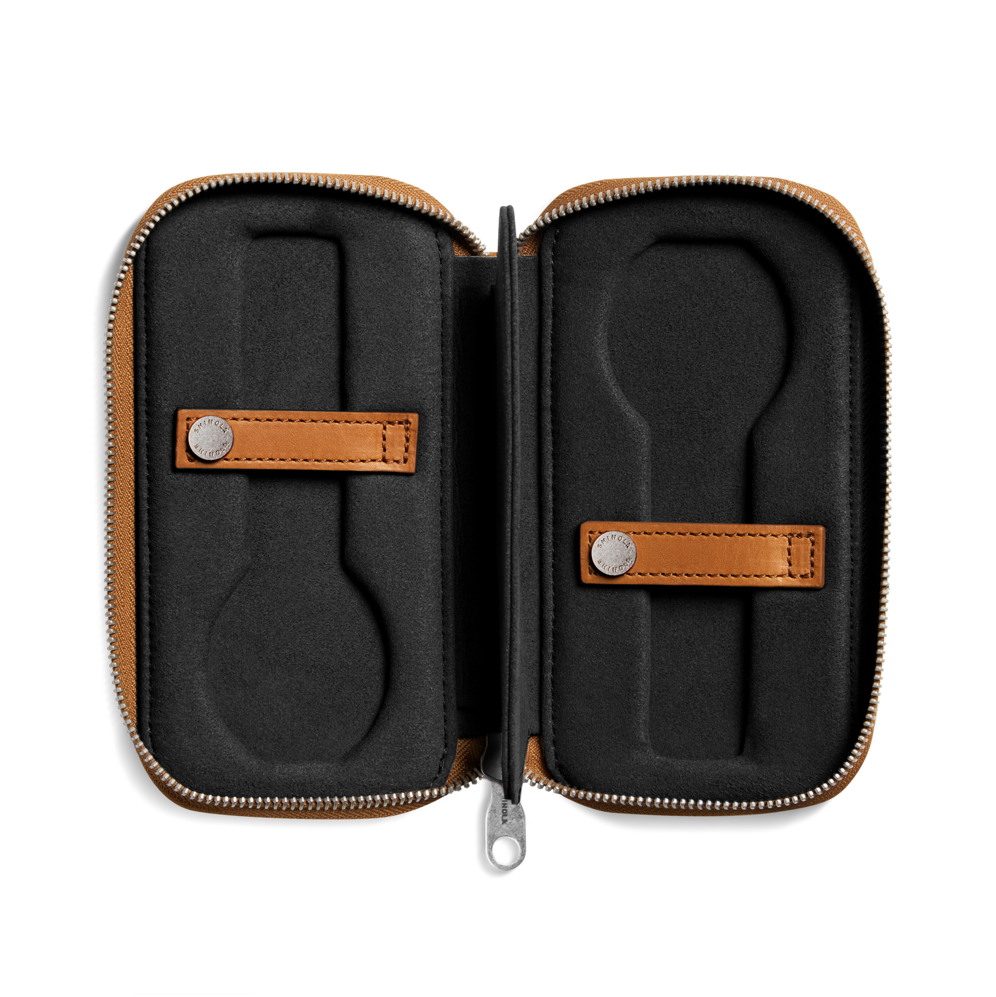 Travel Watch Case - Tan