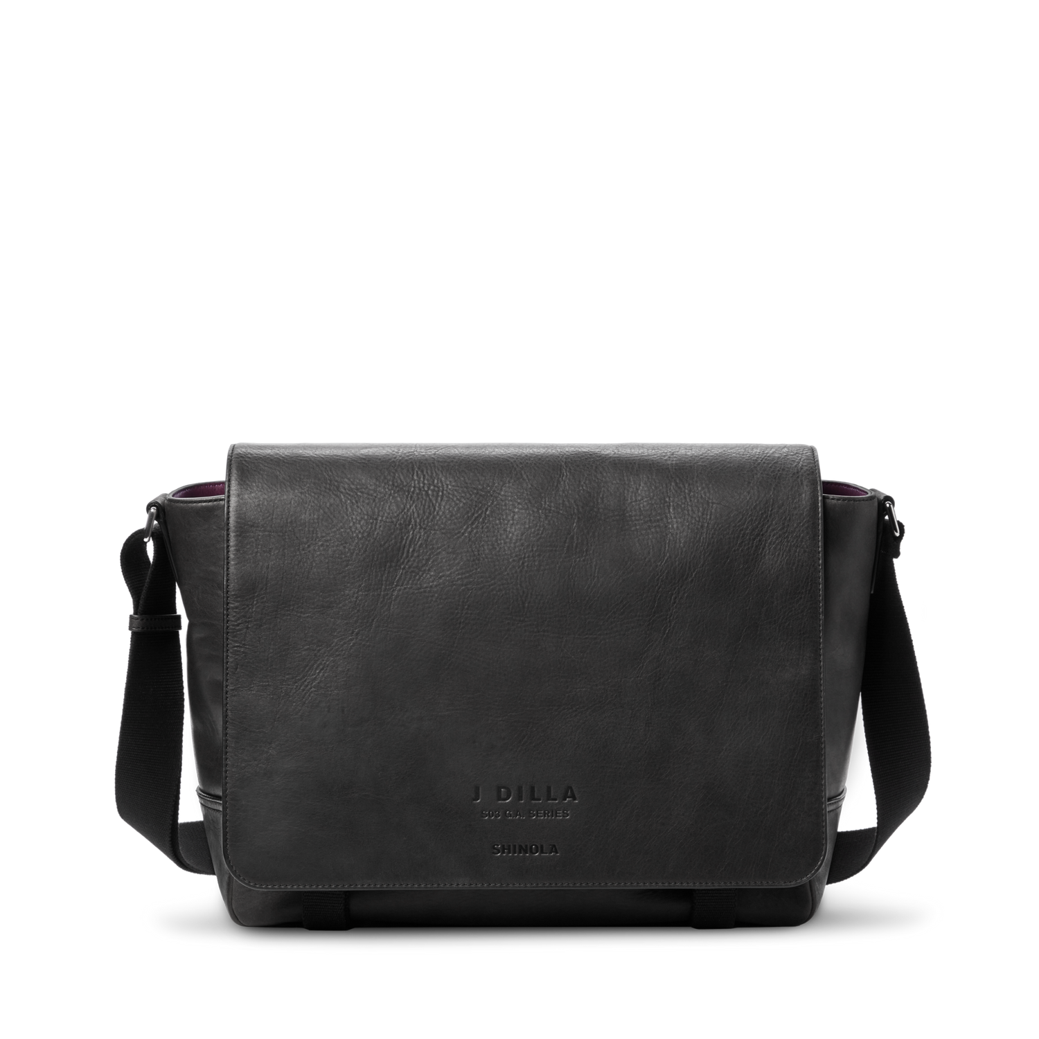 J Dilla Record Messenger Bag - Black