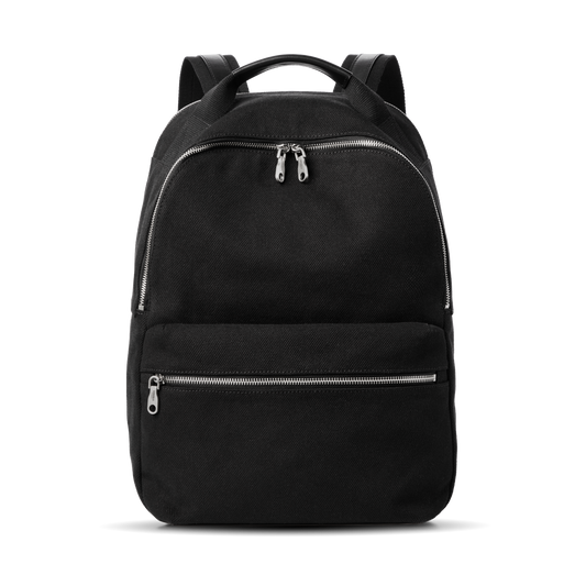 Runwell Canvas Backpack - Black