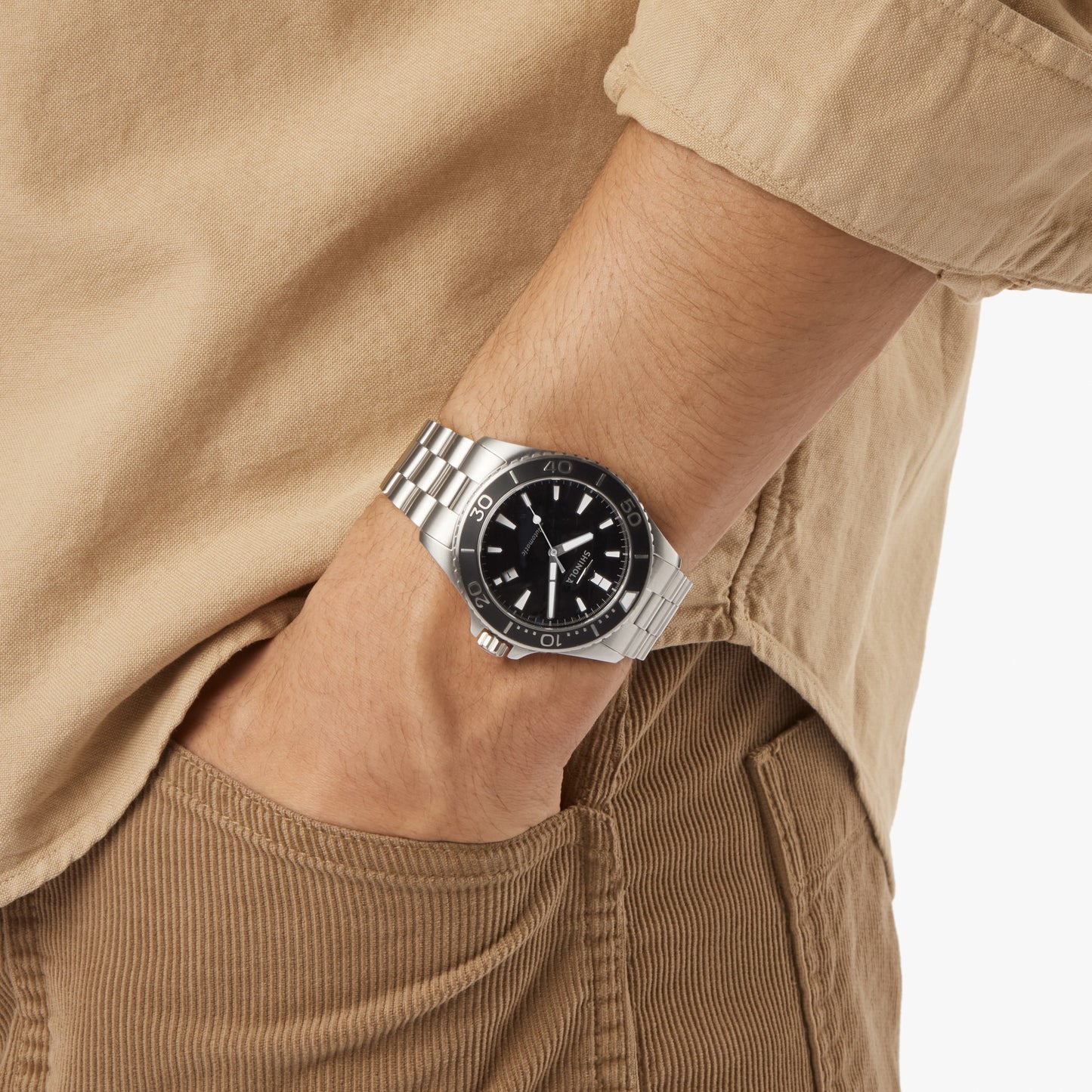 Lake Superior Monster Automatic Watch - Glossy Black