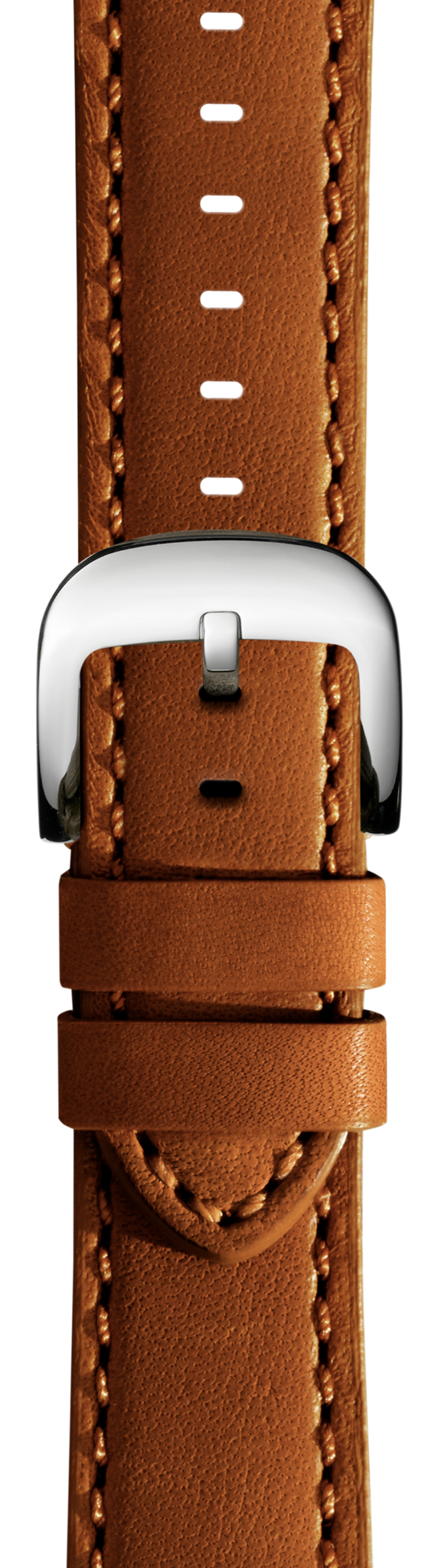 18mm Tan Leather Watch Strap - Tan