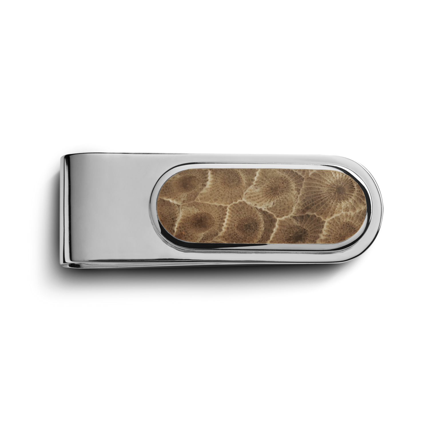 Petoskey Money Clip - Sterling Silver