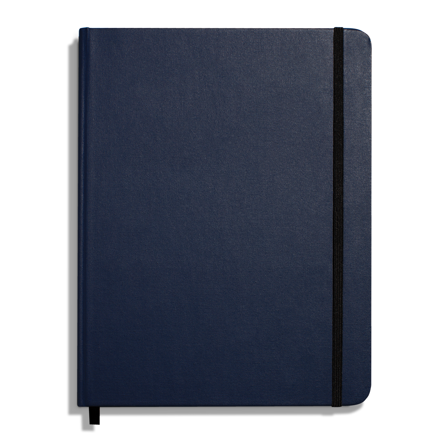 Large Hard Ruled Journal - Navy