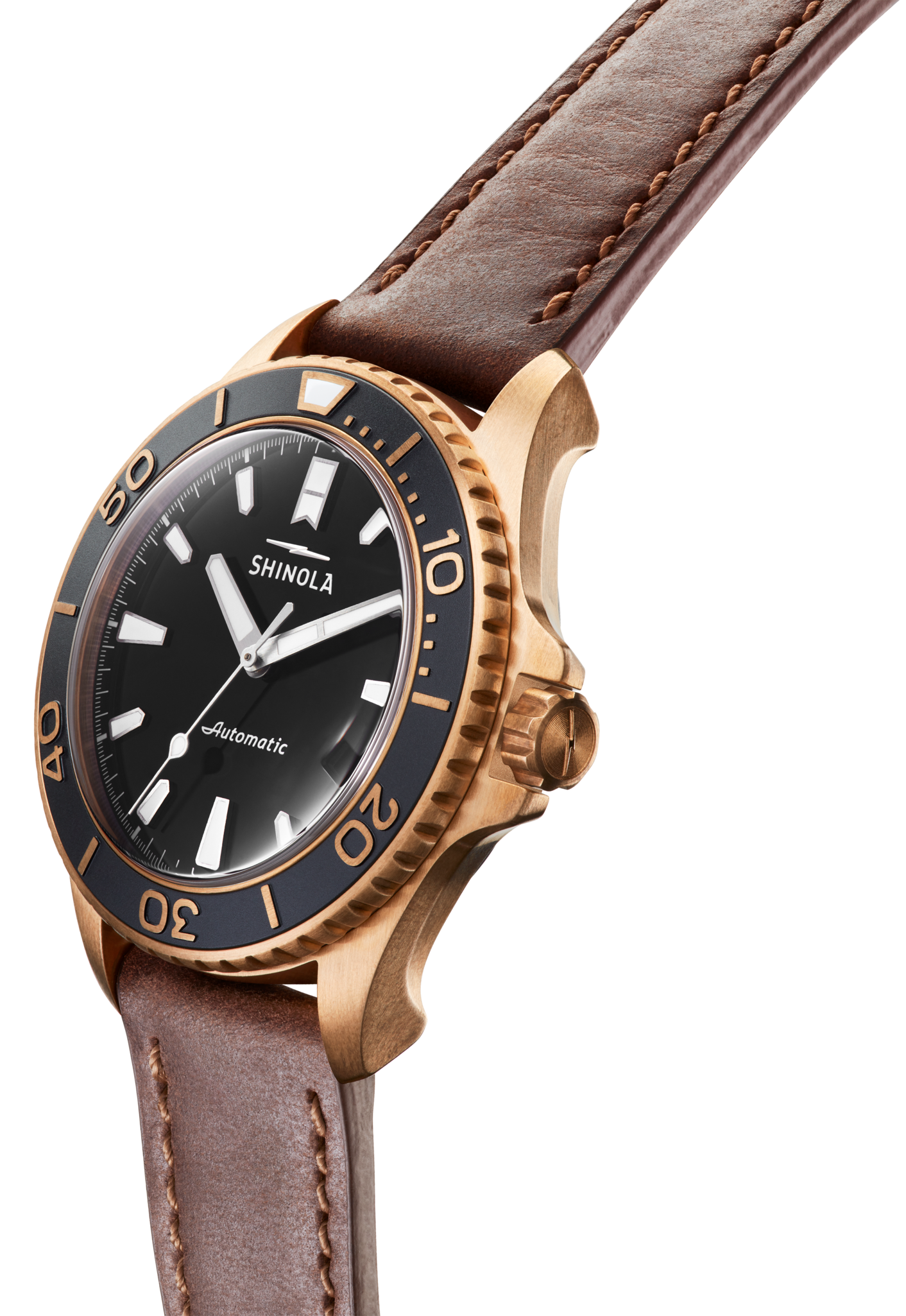 Bronze Monster Automatic Watch - Black