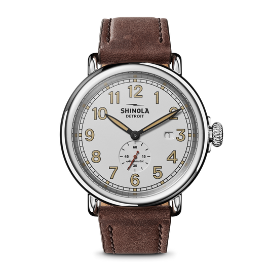 Station Agent Automatic Watch - White