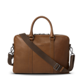 Computer Briefcase - Medium Brown