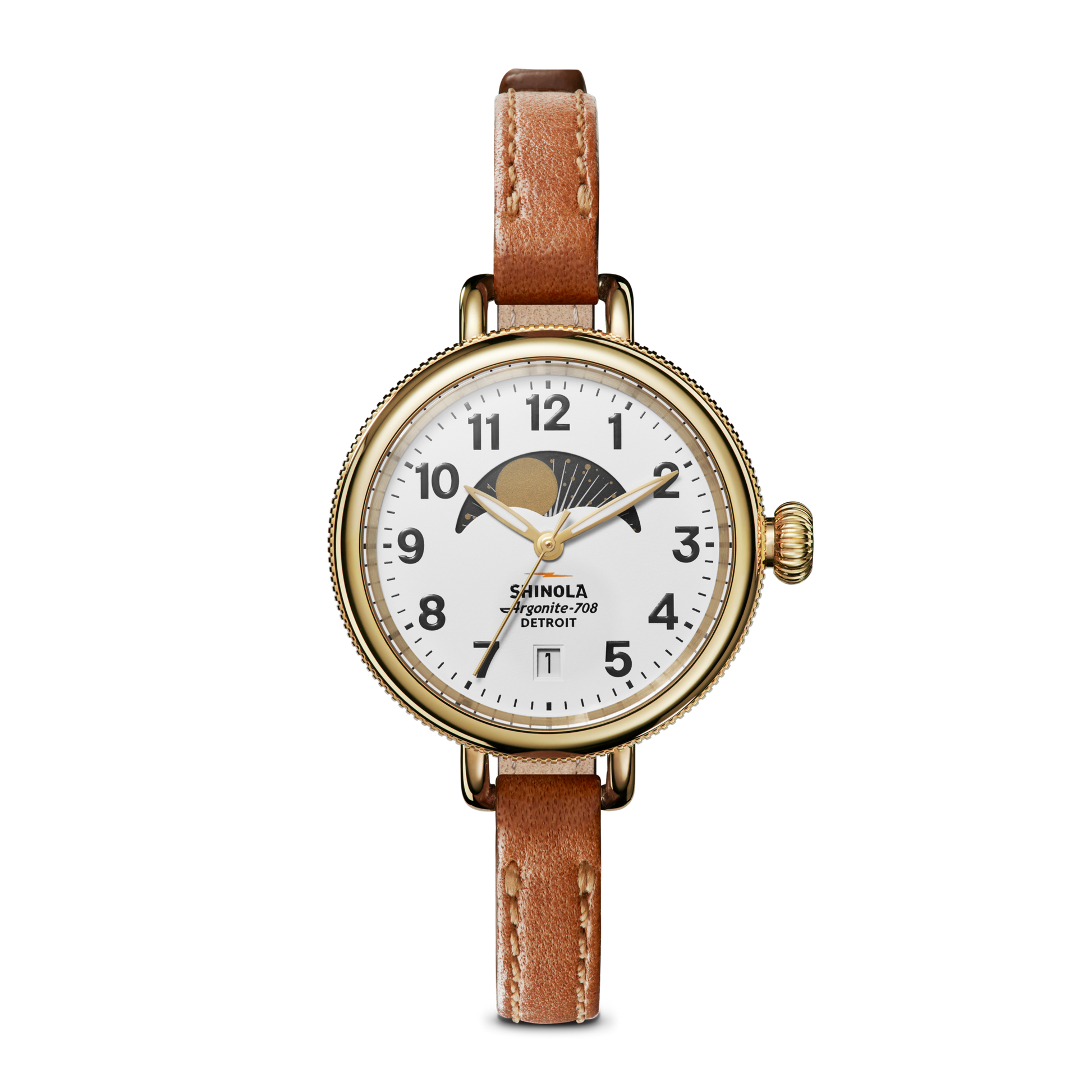 Birdy Moon Phase Watch - White