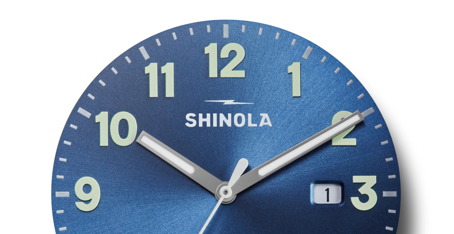 Detrola Watch - Denim Blue