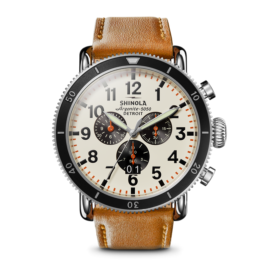 Runwell Sport Chronograph Watch - Ivory