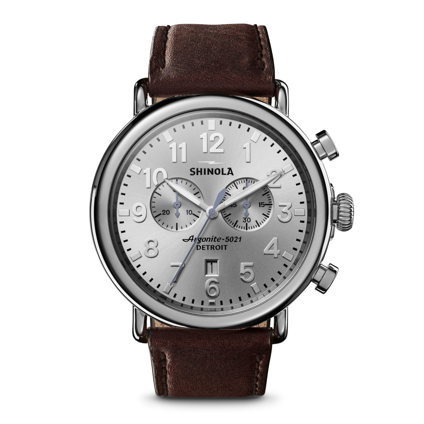 Runwell Chronograph Watch - Silver