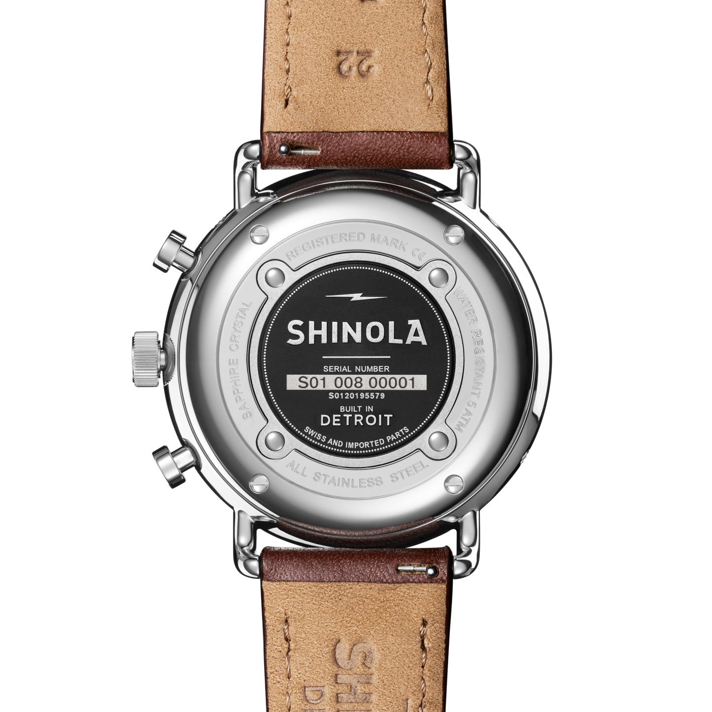 Canfield Sport Chronograph Watch - Midnight Blue