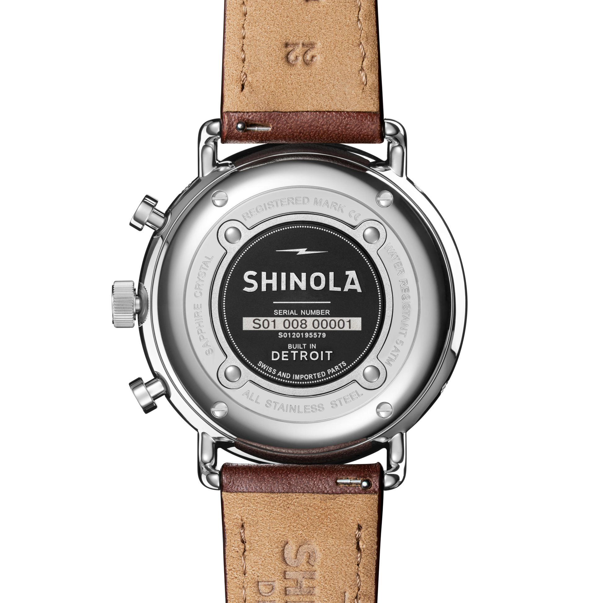 Canfield Sport Chronograph Watch - Midnight Blue