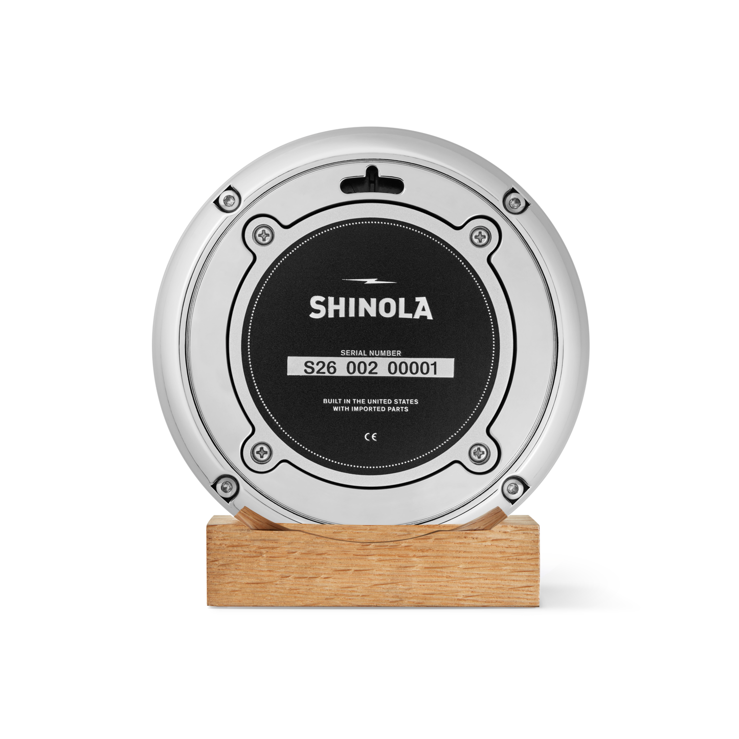6" Runwell Clock - Black