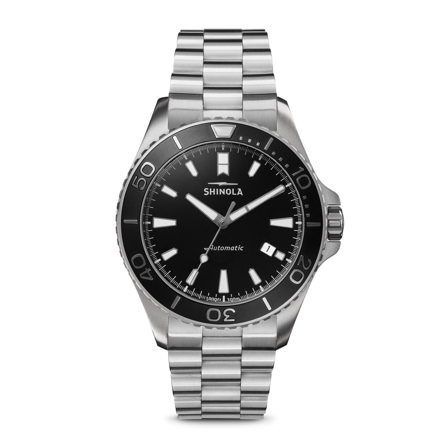 Lake Superior Monster Automatic Watch - Glossy Black